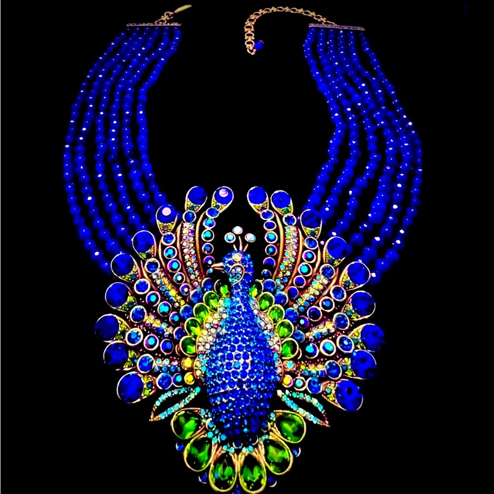 Heidi Daus Peacock Royale Necklace
